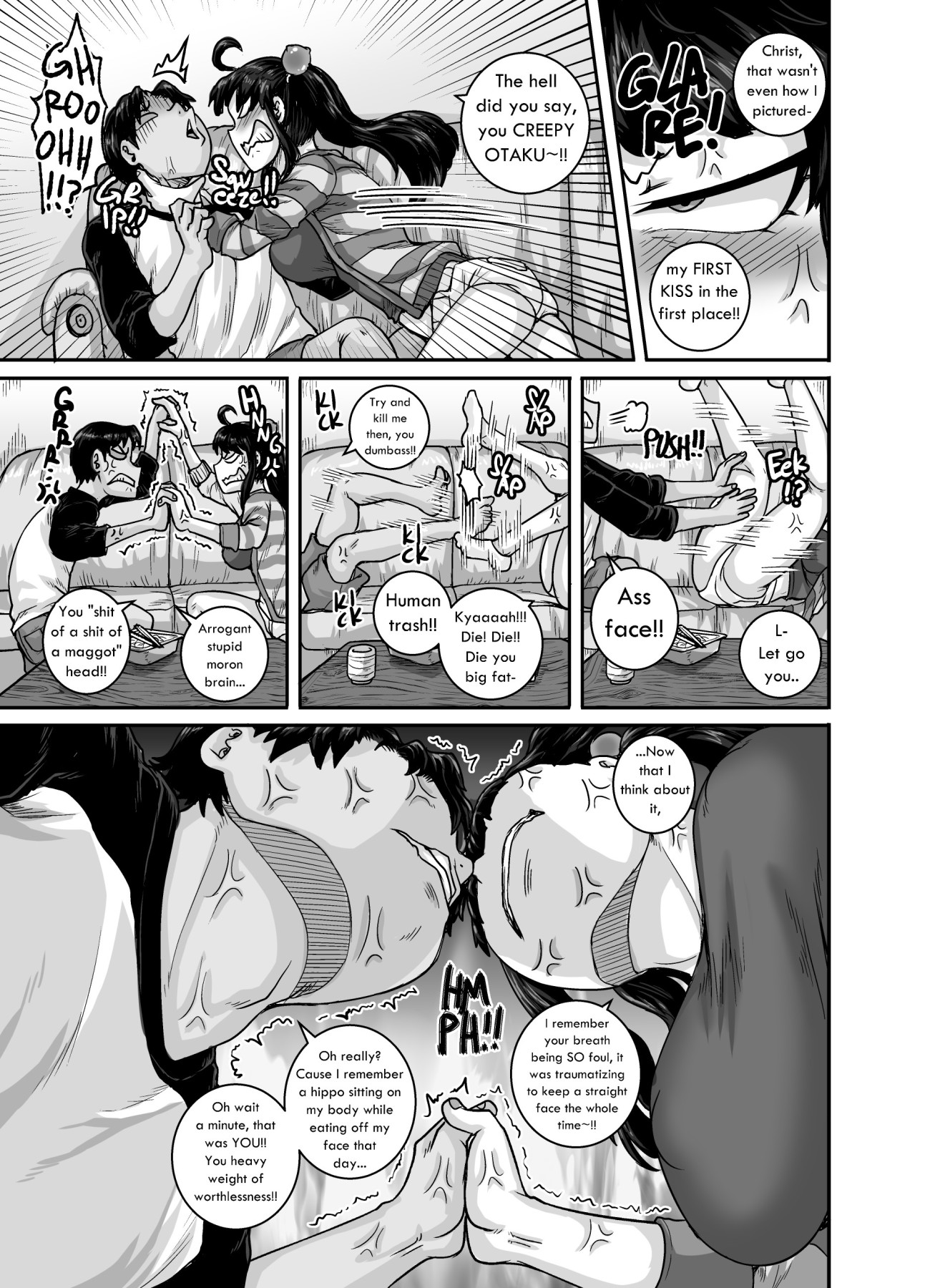 Hentai Manga Comic-Annoying (Step) Sister Needs to be Scolded!! 2~-Read-55